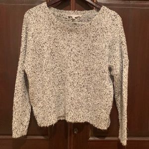 Cropped marled sweater. XS/S, great condition